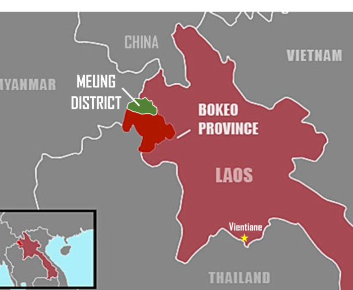 The remote, mountainous terrain of Bokeo Province in Laos, home to several ethnic groups such as the Hmong, Khmu, Akha, and Lahu, where communities face challenges in securing ownership of their ancestral lands. This isolated region has a high poverty rate and limited access to modern infrastructure, contributing to a lack of sustainable livelihoods.