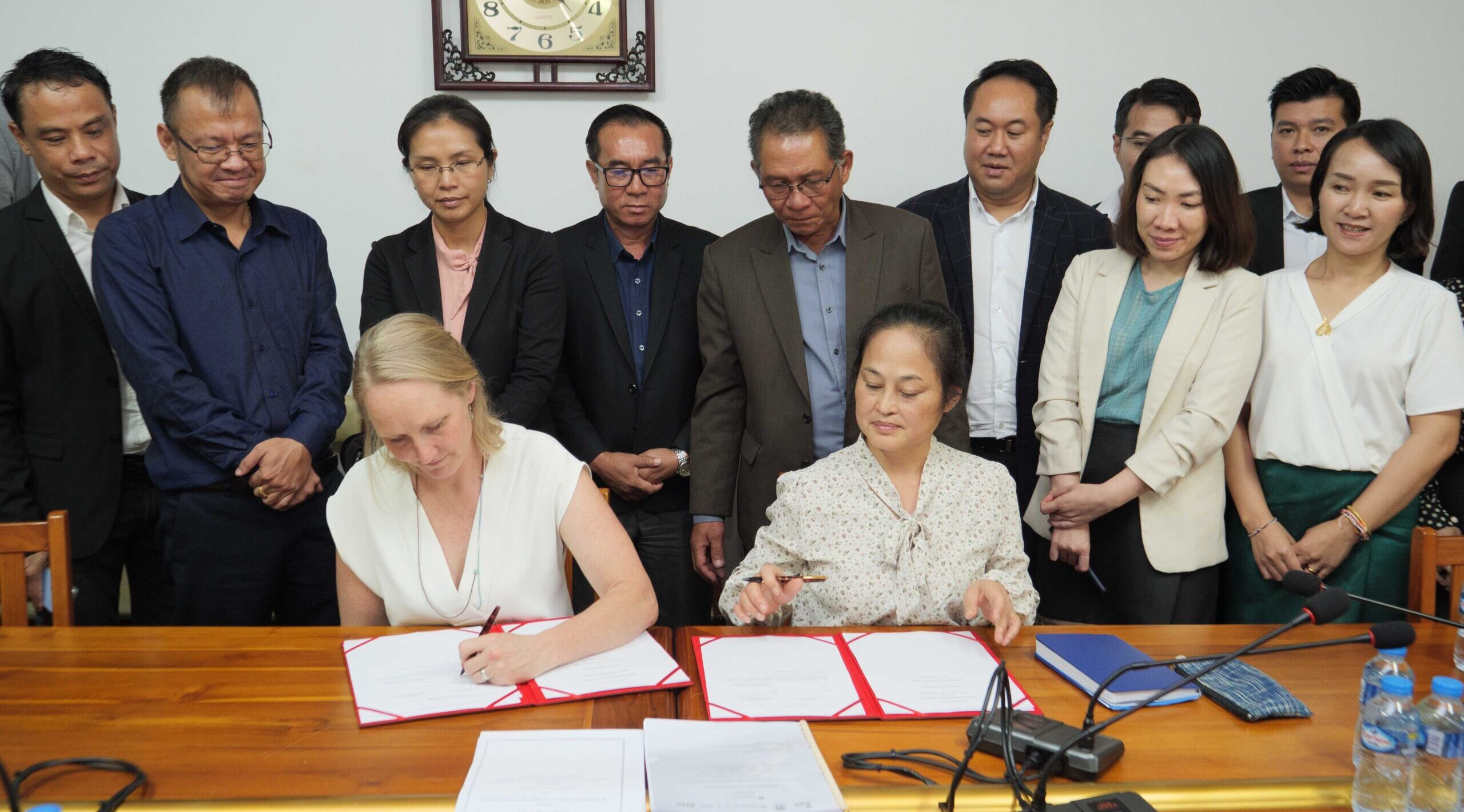 Signing of MOA between LEI and DIC, IPD, MPI for the Transformative Land Investment Project