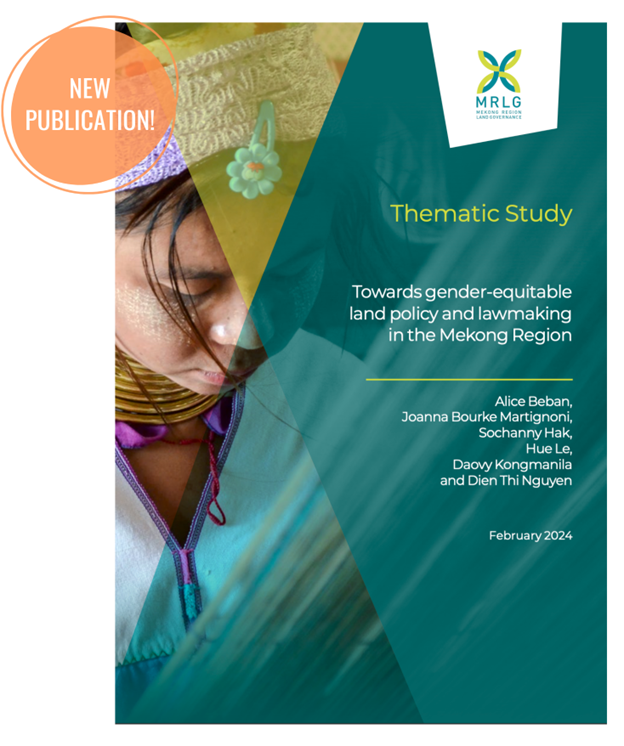 What’s gender got to do with the governance of land? A recap of the recent Land Portal-MRLG webinar on gender equitable land governance in the Mekong region