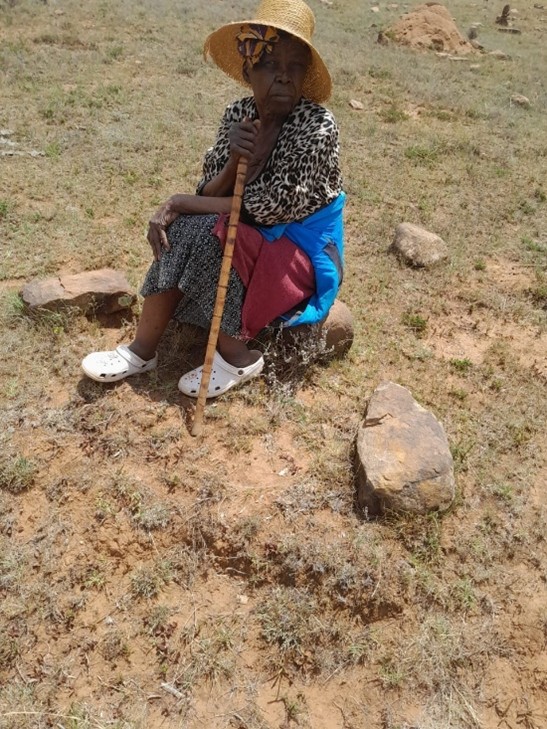 Mme Malerato from Phamong Lesotho Africa Land and Gender Land Administration Equality Equity Land Equity International