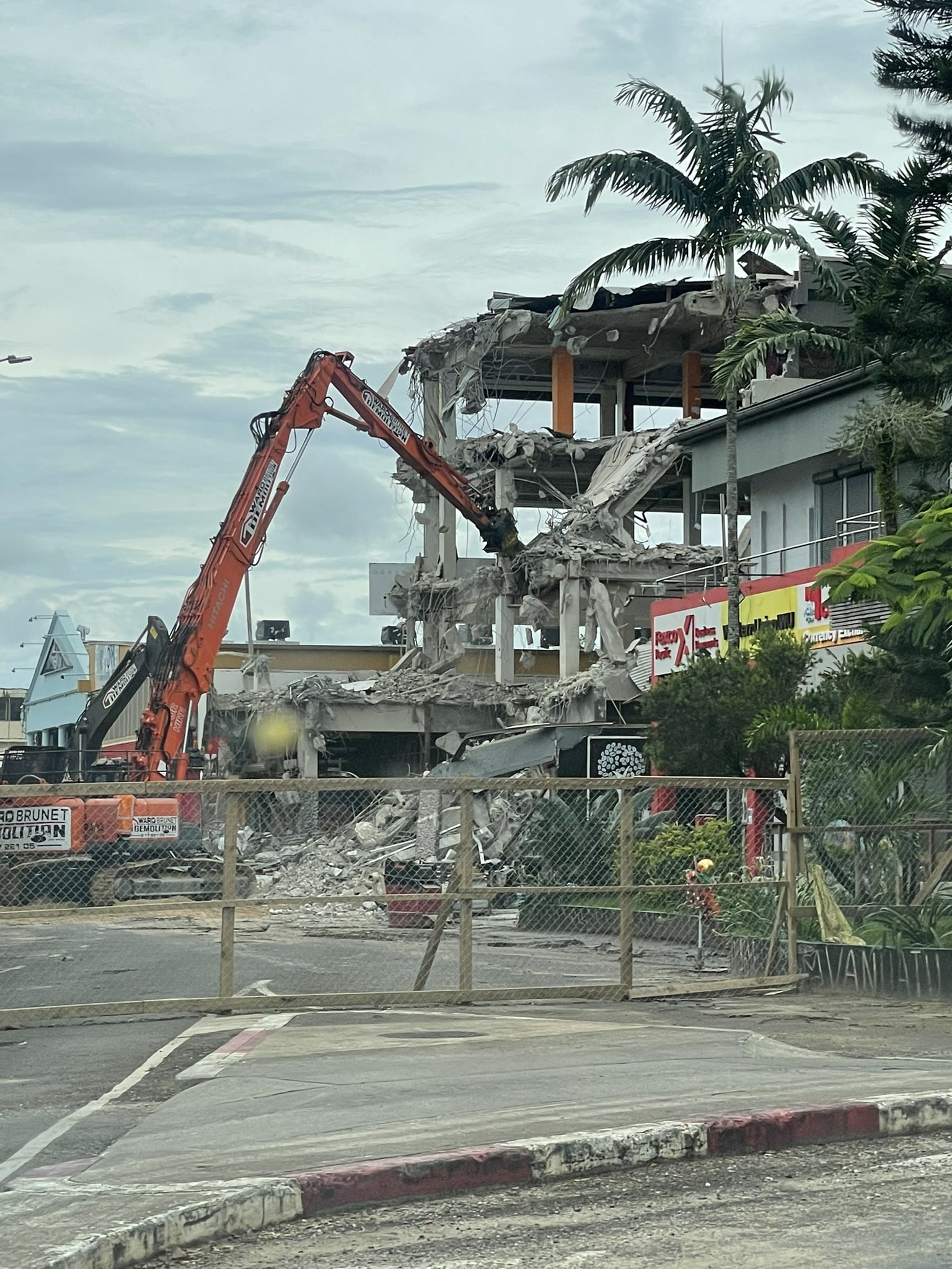 Earthquake damage in Port Vila, highlighting the need for resilient housing and land tenure reforms in the aftermath of the December 2024 disaster. After three months, downtown Port Vila remains closed as demolition of damaged buildings continues.