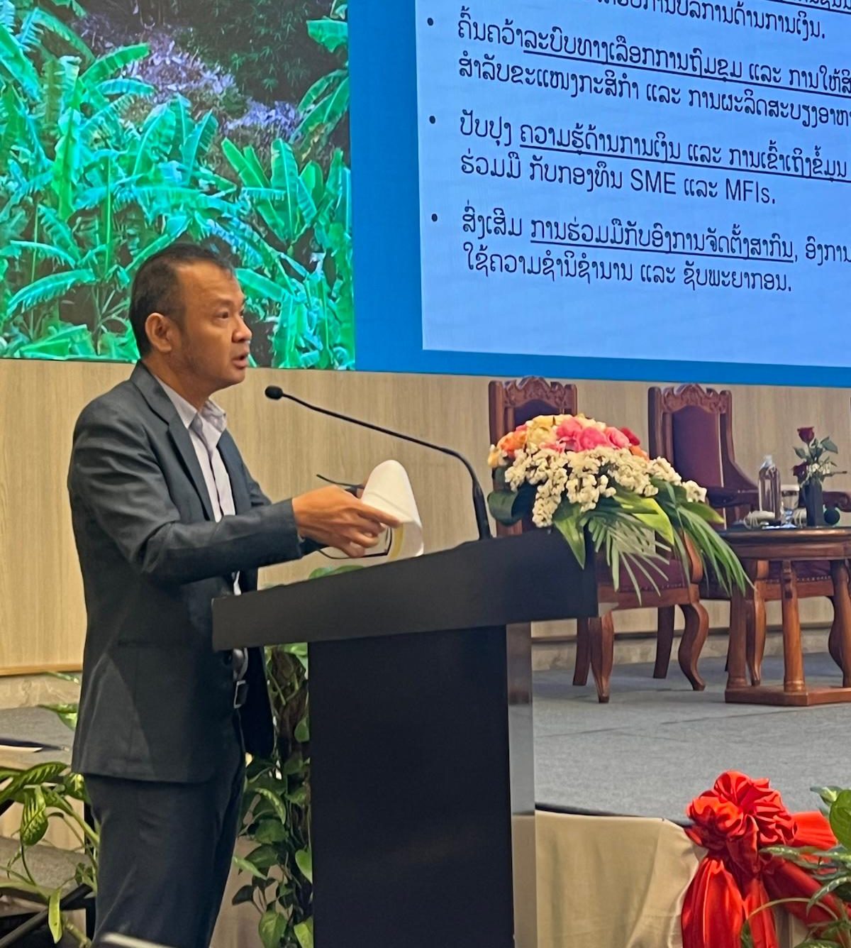 Transformative Land Investment in Lao PDR, a conversation with Dr Thiphavong Boupha