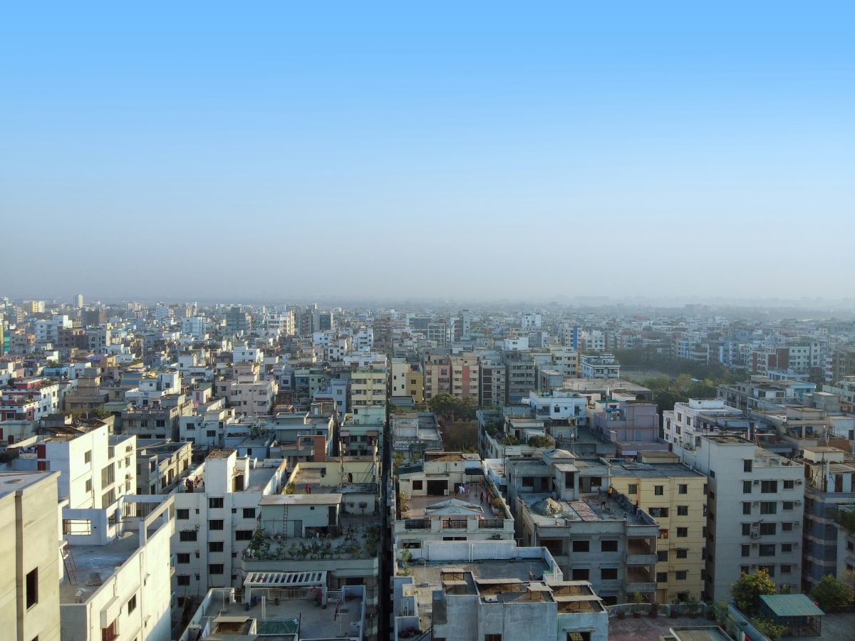 City skyline in Dhaka, Bangladesh. Photo by MD Sifat Jahan on Unsplash.